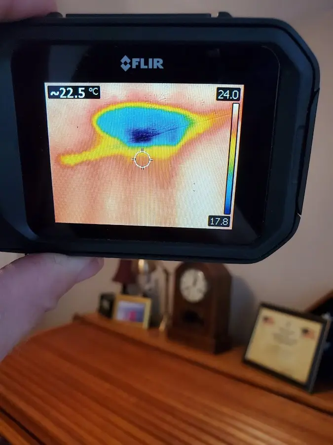 Thermal imaging inspection for water damage in Hickory Hills